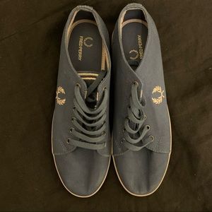 fred perry canvas boots